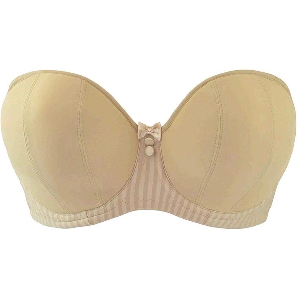(NWT) Curvy Kate LUXE Multiway Strapless Bra 34H (34K) / Biscotti /large bust - Picture 5 of 16